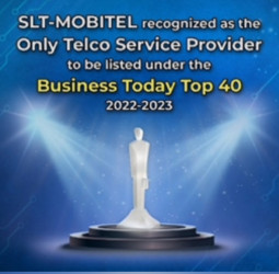 SLT-MOBITEL dominates Business Today TOP 40 2022-2023 as only telco recognized in rankings